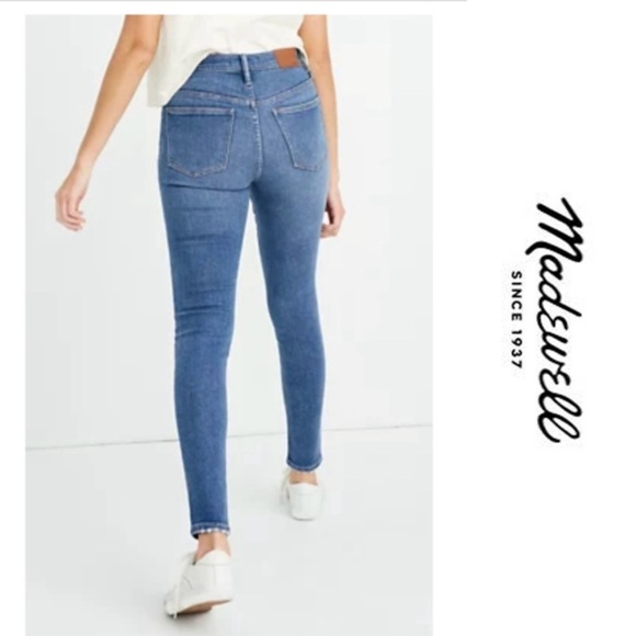 Madewell 9” High Rise Skinny Jeans - Picture 1 of 7